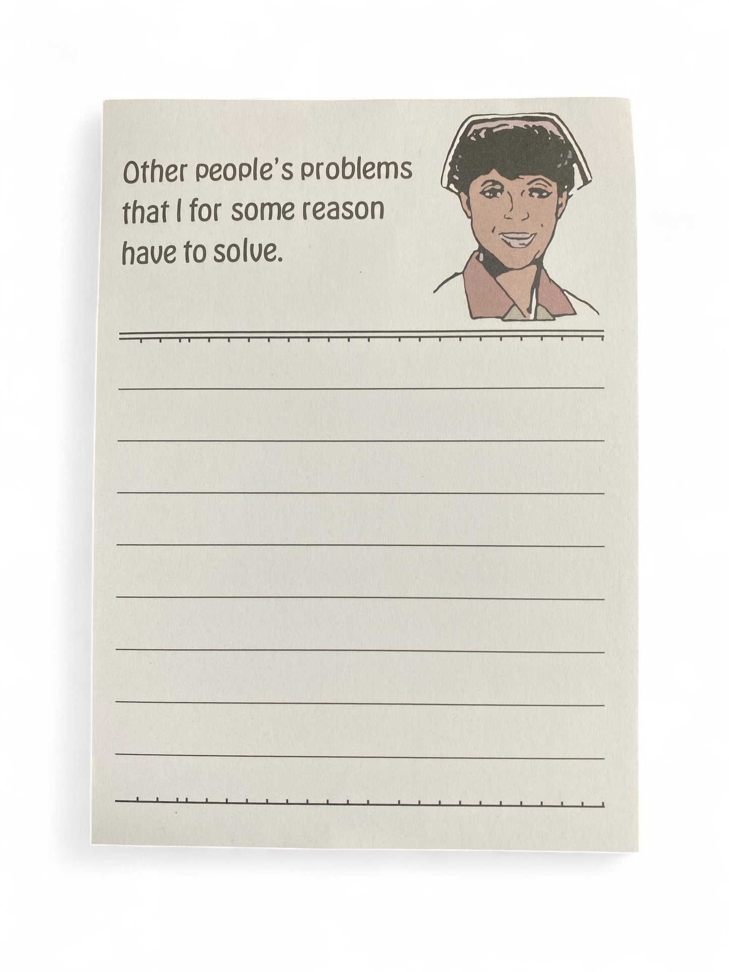 Sarcastic A6 notepads