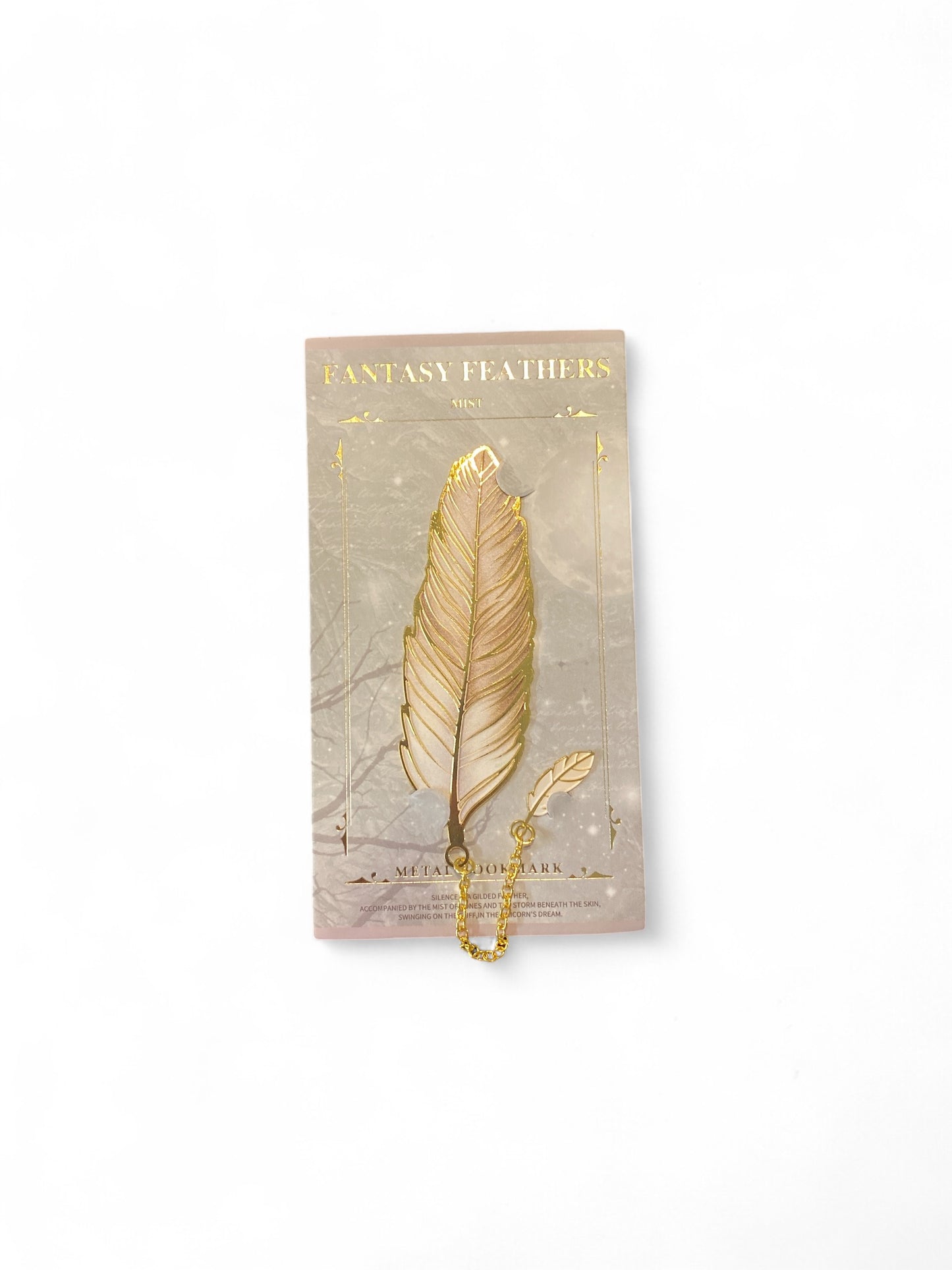 Fantasy Feathers Bookmark