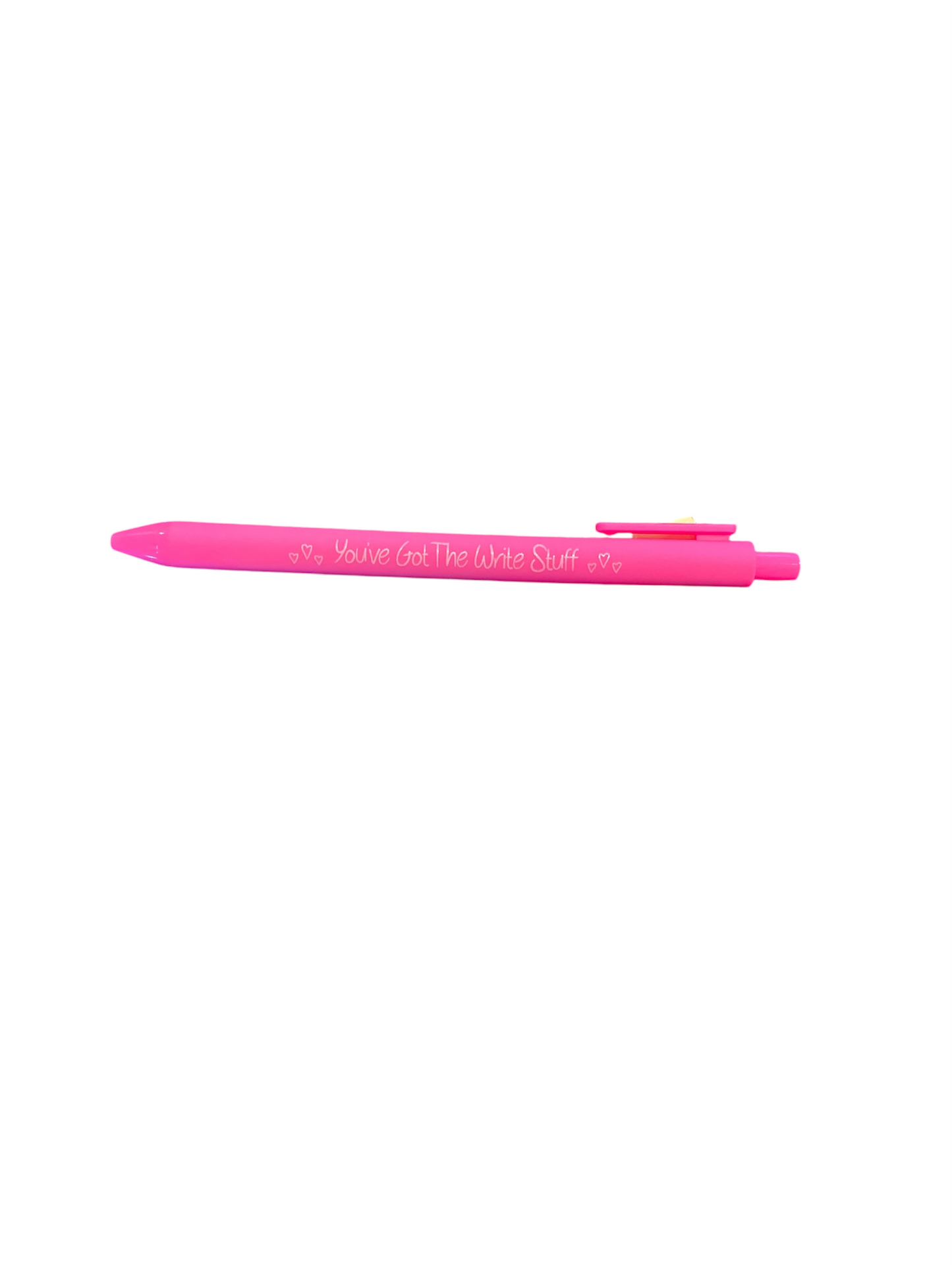 'Grateful' Sayings Ballpoint Pens in vibrant colours