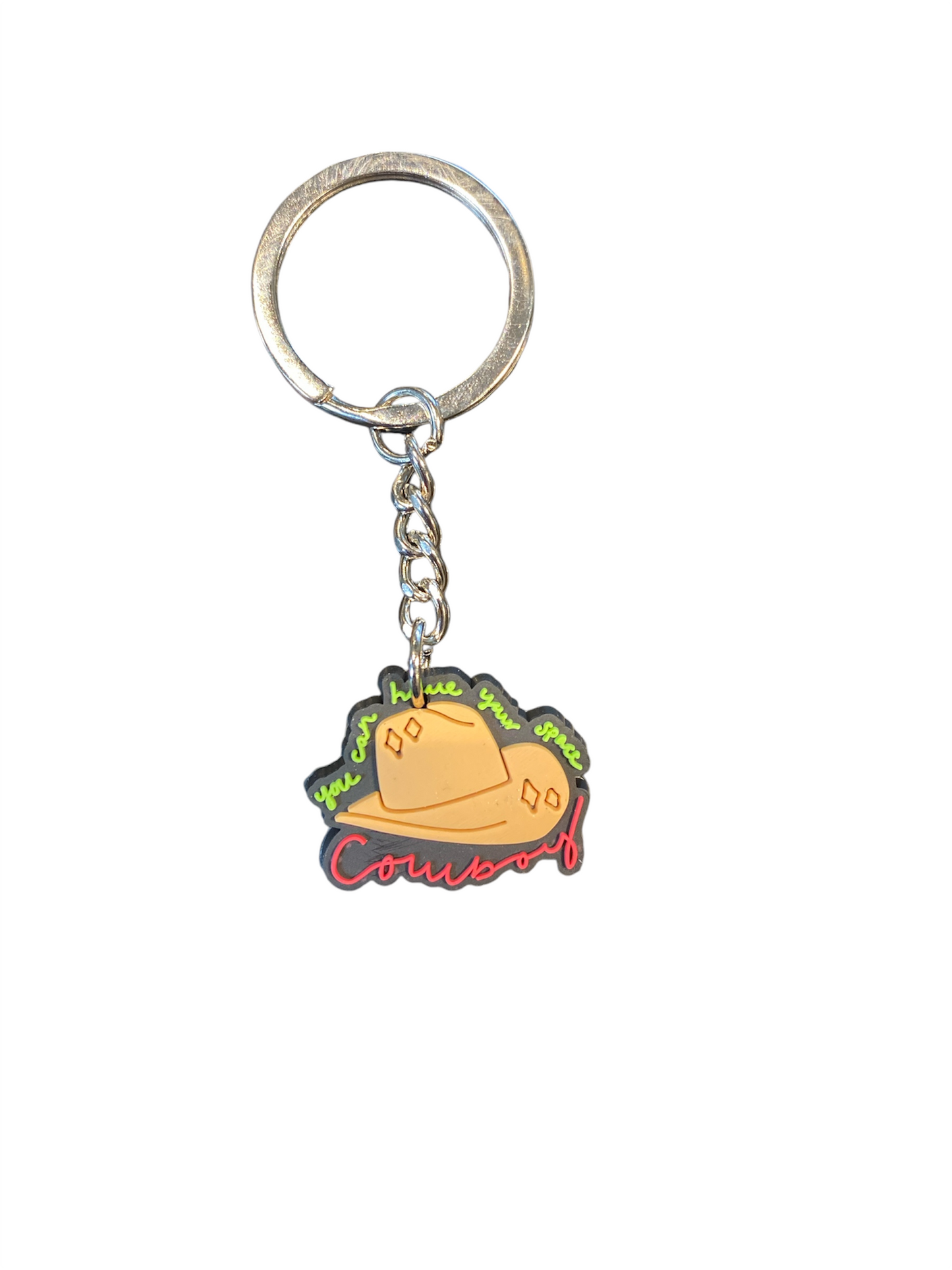 Cowgirl Keyrings - small