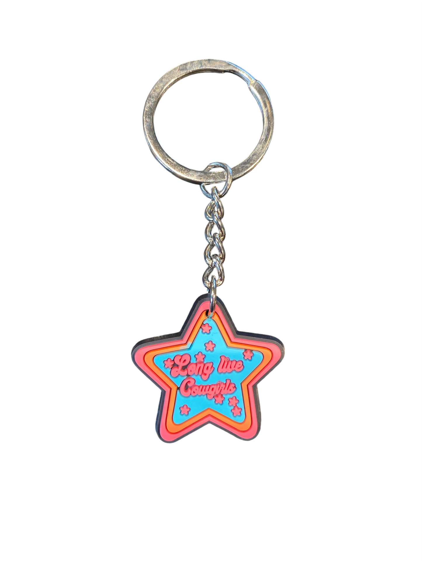 Cowgirl Keyrings - small