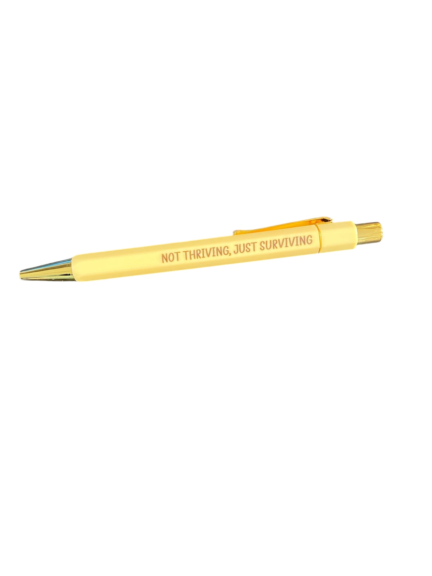 Sarcastic Sayings Black Ink Pens