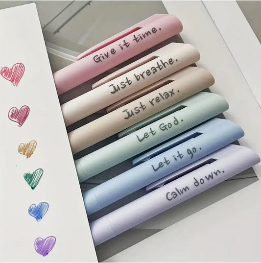 Aesthetic Anxiety Release Gel Pens