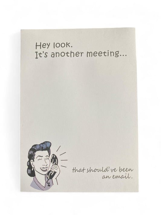 Sarcastic A6 notepads