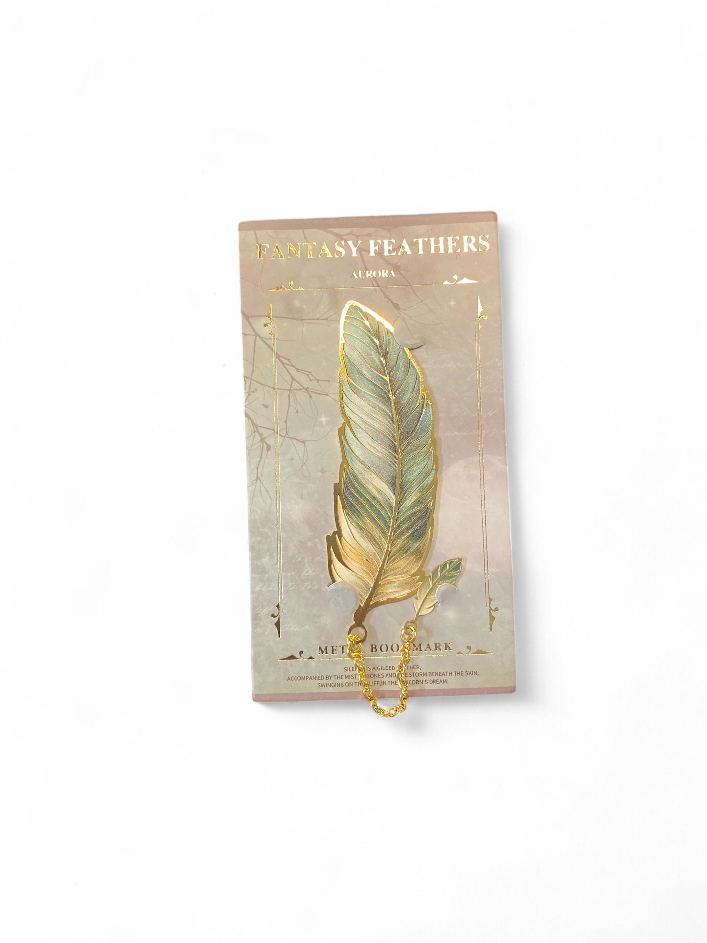 Fantasy Feathers Bookmark