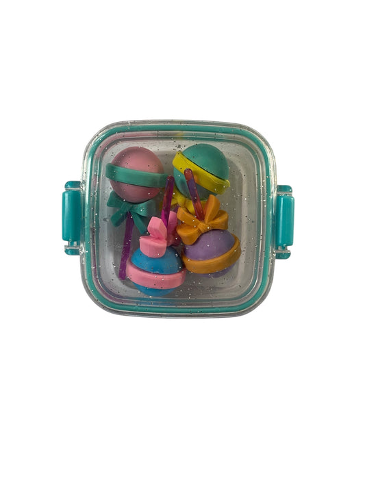 Super Cute Lunch Box  Eraser Set