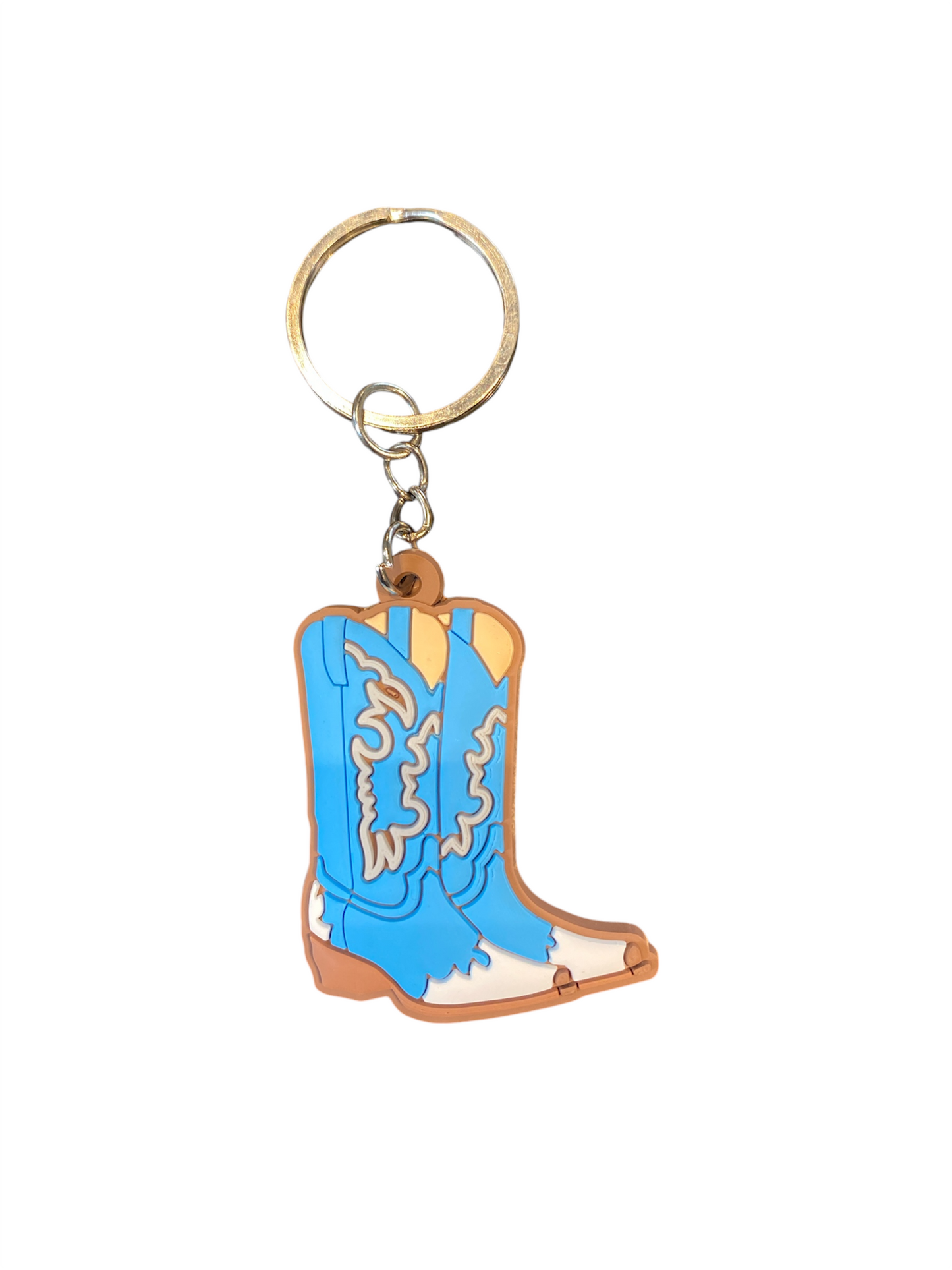 Cowgirl - Western Boots Keyring