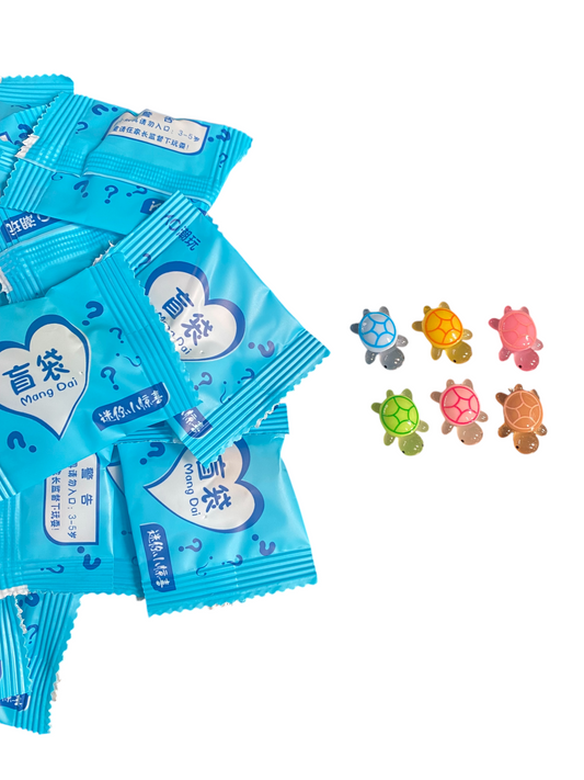 Blind Bag Glow-in-the-dark mini Turtles