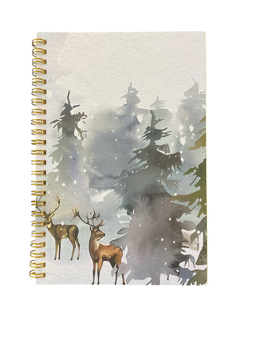 Deer Themed Lined Notebooks