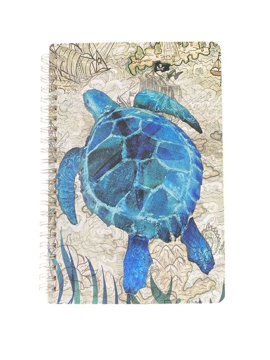 Turtle Cover Lined A5 Notebook