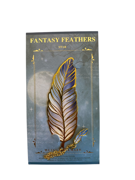 Fantasy Feathers Bookmark