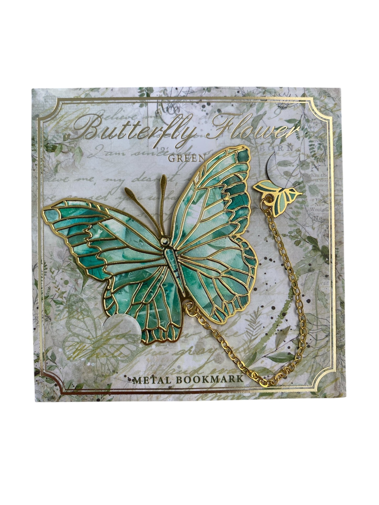 Metal Butterfly Bookmark