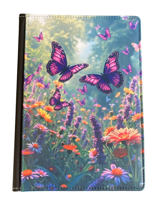 Butterflies in the Field - Notebook, Reusable
